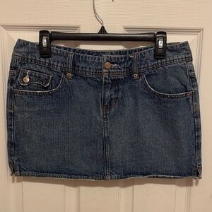 SO Blue Denim Mini Skirt